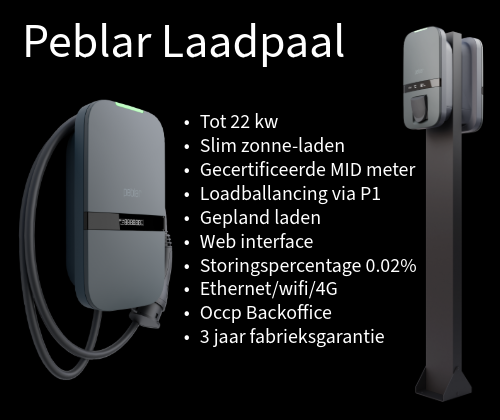 Peblar laadpaal